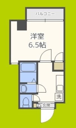 グランパシフィック難波西の物件間取画像